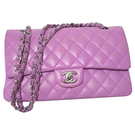 lilac chanel bag|chanel pink ref purses.